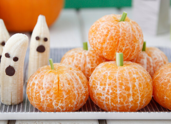Tangerine Pumpkins And Banana Ghosts