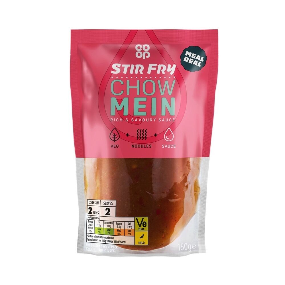 5000128645348 Prepared Chow Mein Stir Fry Sauce 32897