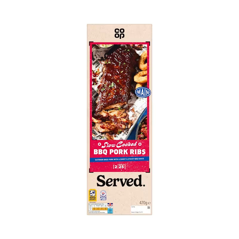 5000129351699 Served American Slow Cooked BBQ Ribs 36615