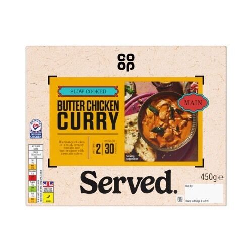 5000129408508 Served Indian Slow Cook Butter Chicken 37169