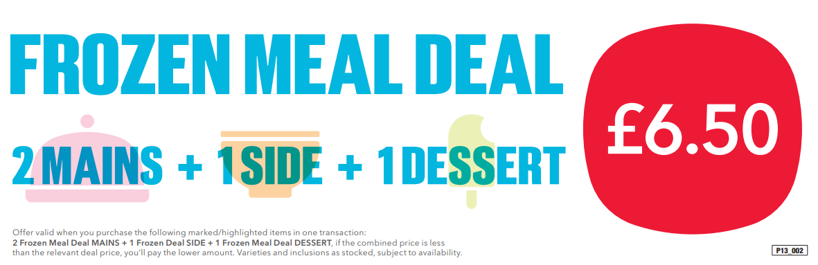 Frozen Meal Deal
