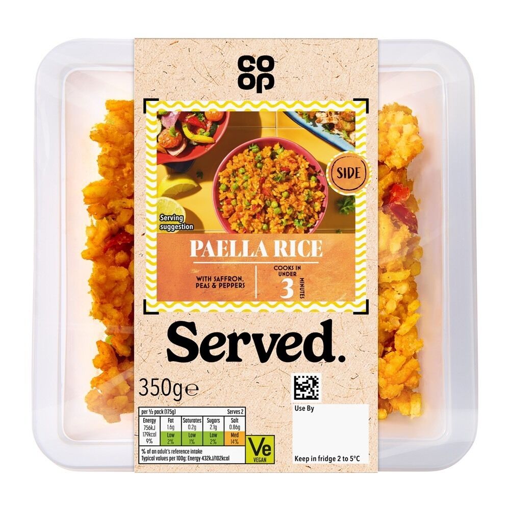 5000129401523 Served Mediterranean Paella Rice 36392