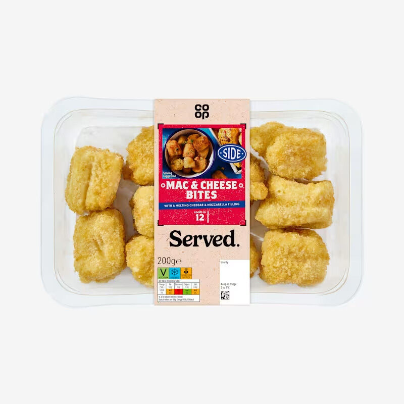 5000129404142 Served American Mac and Cheese Bites 36621