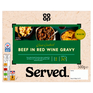 Beef red wine gravy