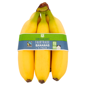 Image fof offer 5 pack Organic Bananas