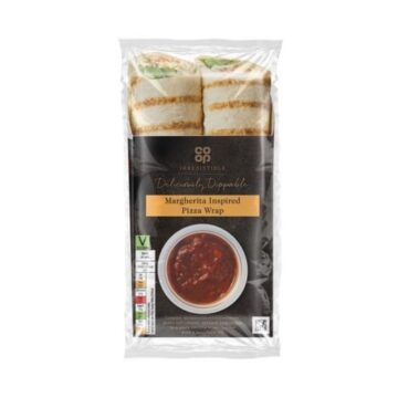 Image fof offer Irresistible Margherita Pizza Wrap with Dip