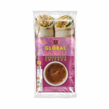 Image fof offer Global Gunpowder Chicken Wrap with Dip