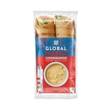 Image fof offer Global Cheeseburger Wrap with Dip