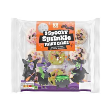 Image fof offer Spooky sprinkle fairy cakes