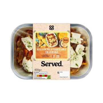 Image fof offer Halloumi and Vegetable Traybake