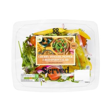 Image fof offer Cherry Tomato, Pepper and Red Onion Salad