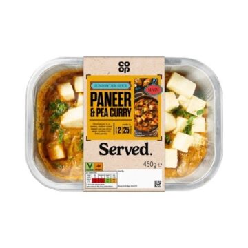 Image fof offer Paneer and Pea Curry