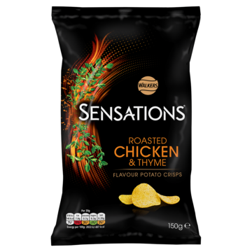 Image fof offer Walkers Sensations Roast Chicken and Thyme