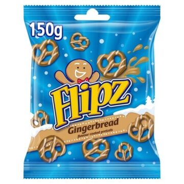 Image fof offer Flipz Gingerbread Flavour Pretzels