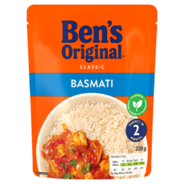 Image fof offer Ben's Original Basmati Microwave Rice 220G