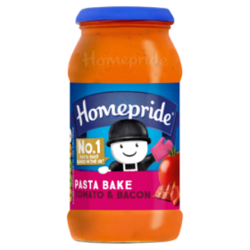 Image fof offer Homepride Tomato and Bacon Pasta Bake 485G