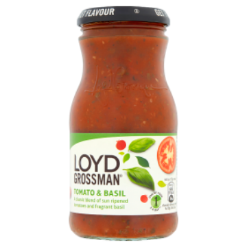 Image fof offer Loyd Grossman Tomato and Basil Sauce 350G