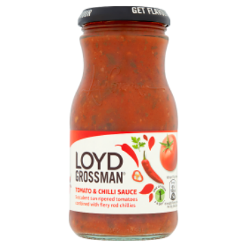 Image fof offer Loyd Grossman Tomato and Chilli Sauce 350G
