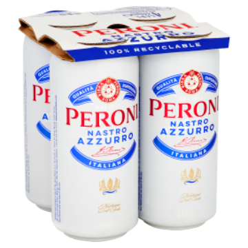 Image fof offer Peroni Nastro 4X440ML