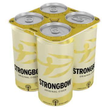 Image fof offer Strongbow Original Cider Cans 4X440ML