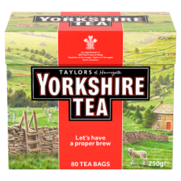 Image fof offer Taylor's Yorkshire 80 Teabags 250G