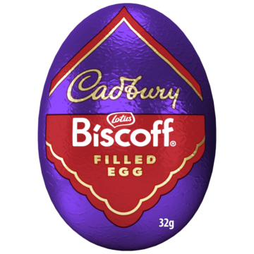 Image fof offer Cadbury Biscoff Filled Chocolate Egg