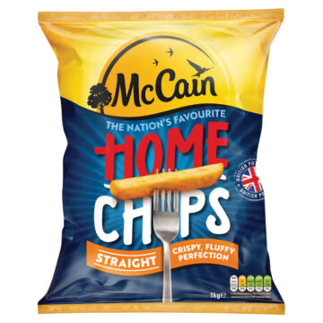 Image fof offer McCain Home Chips Straight Cut 1kg
