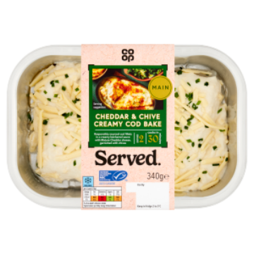 Image fof offer Cheddar & Chive Creamy Code Bake