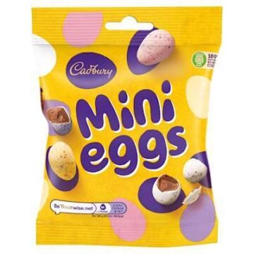 Image fof offer Cadbury Mini Eggs Chocolate Bag 74g
