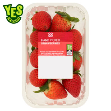 Image fof offer Co-op Hand Picked Strawberries 227g
