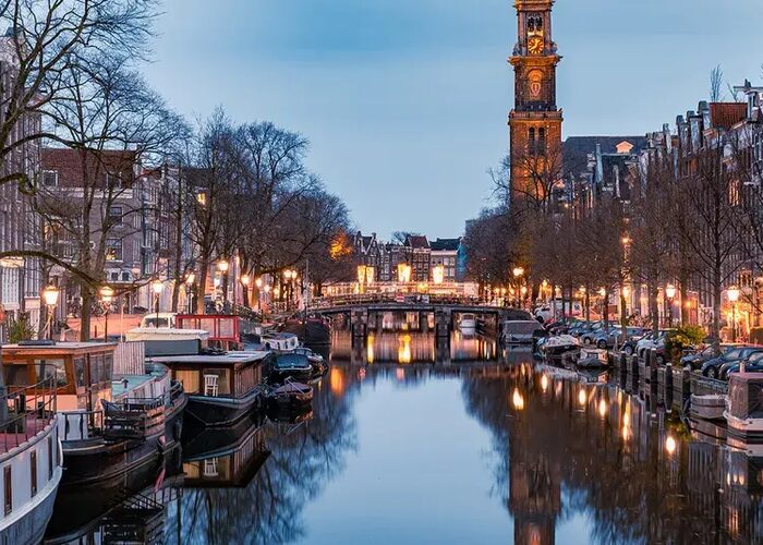 Canals and Culture of Hamburg and Amsterdam