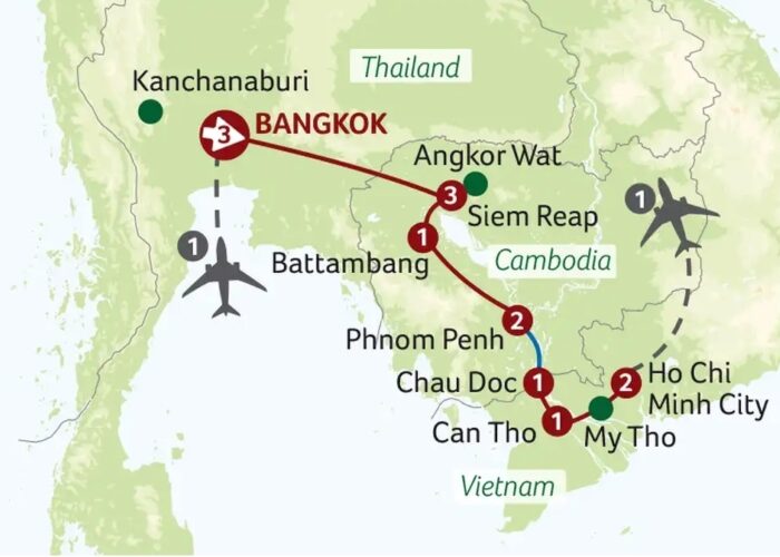 Thailand, Cambodia and the Mighty Mekong
