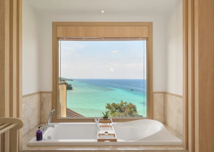 Centara Villas Phi Phi villa ocean view bathroom