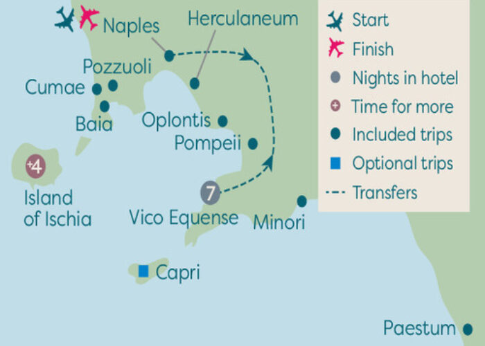 Pompeii, Paestum & Herculaneum