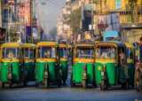 Getty Images Auto rickshaws Delhi 485031007