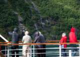 Scenic cruising Seven sisters waterfall Geiranger Norway Fred Olsen