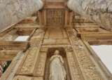 Ephesus turkey celsus library close up