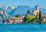 Village of malcesine lake garda