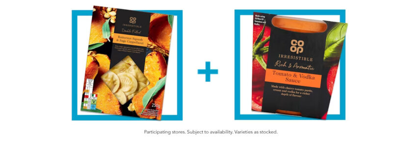 Image fof offer Irresistible Pasta & Sauce 2 for £5.50!