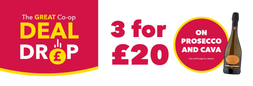 Image fof offer Prosecco 3 for £20