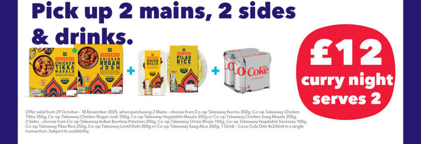 Image fof offer Curry night made simple!