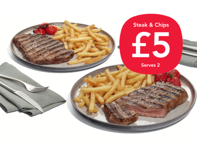 Image fof offer Steak & Fries - £5!