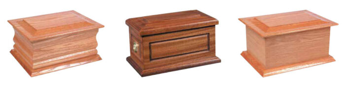 Casket urn strip