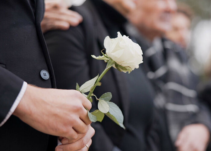 Attending a funeral
