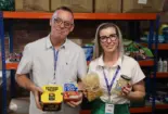 Rod and Lina from Sleaford Community Larder