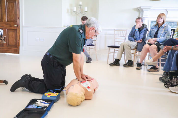 CPR demonstration