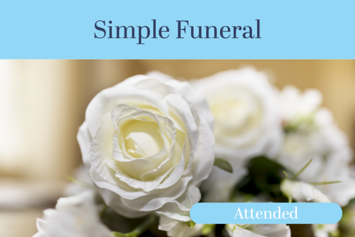 Simple funeral