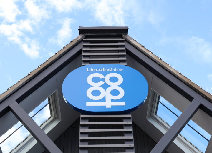 Lincolnshire Co op signage