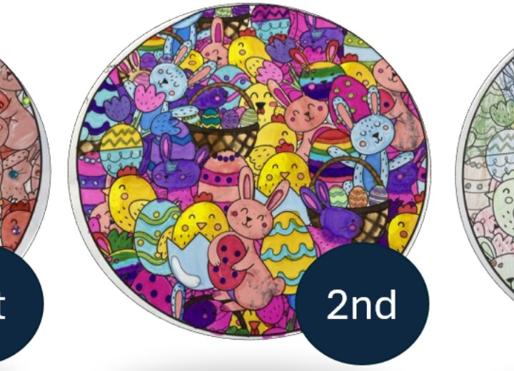 Easter colouring competition