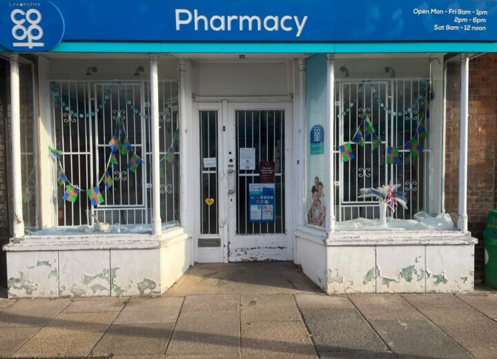 Current Spilsby Pharmacy outside